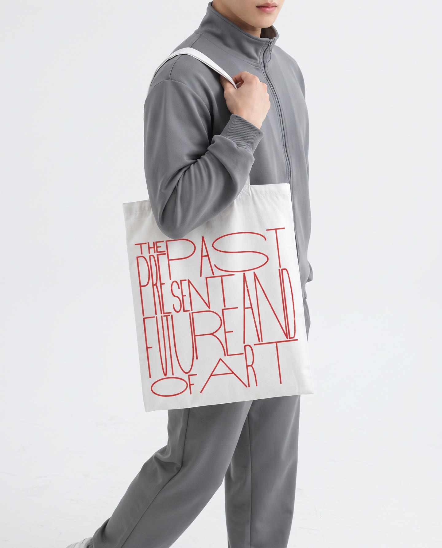 Second view of the de Young tote bag